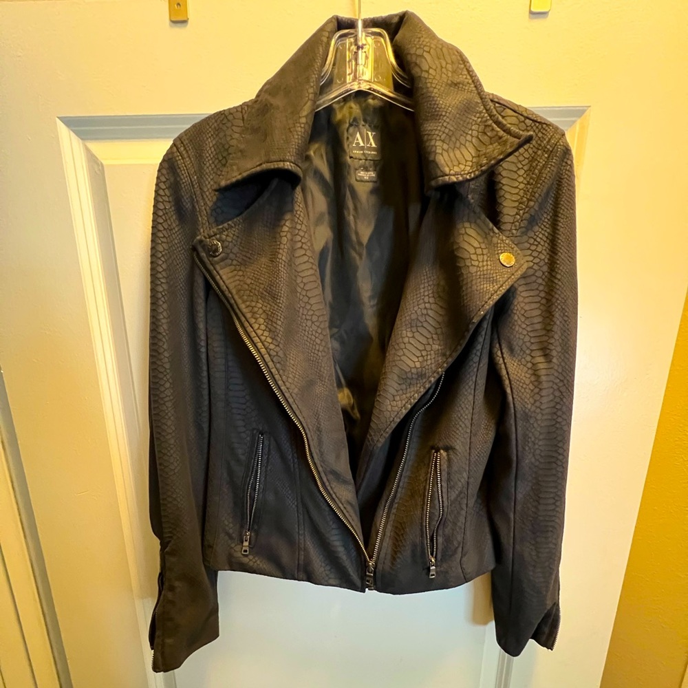 A/X suede Jacket slightly worn